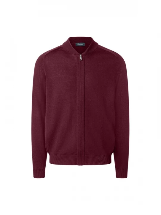 Foto van product MAERZ Muenchen Gebreid vest bordeaux
