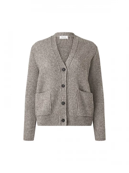 Foto van product MAERZ Muenchen Gebreid vest donkerbeige
