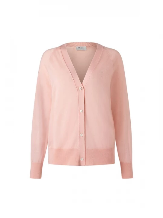 Foto van product MAERZ Muenchen Gebreid vest pasteloranje