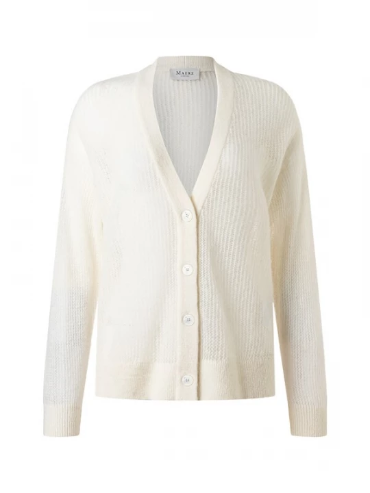 Foto van product MAERZ Muenchen Gebreid vest wit