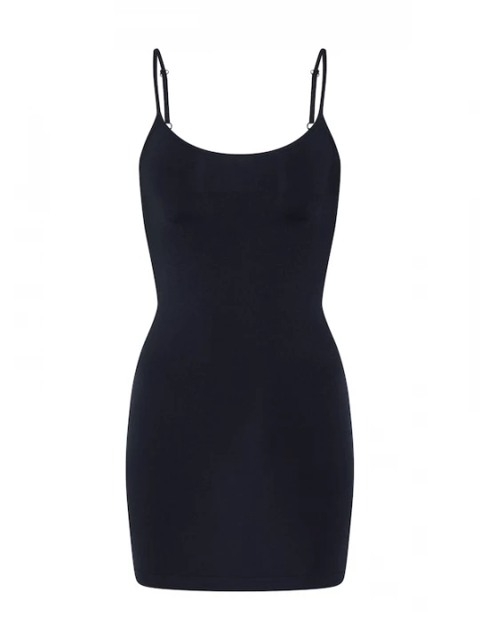 Foto van product MAGIC Bodyfashion Onderjurk 'Seamless Bodydress' zwart