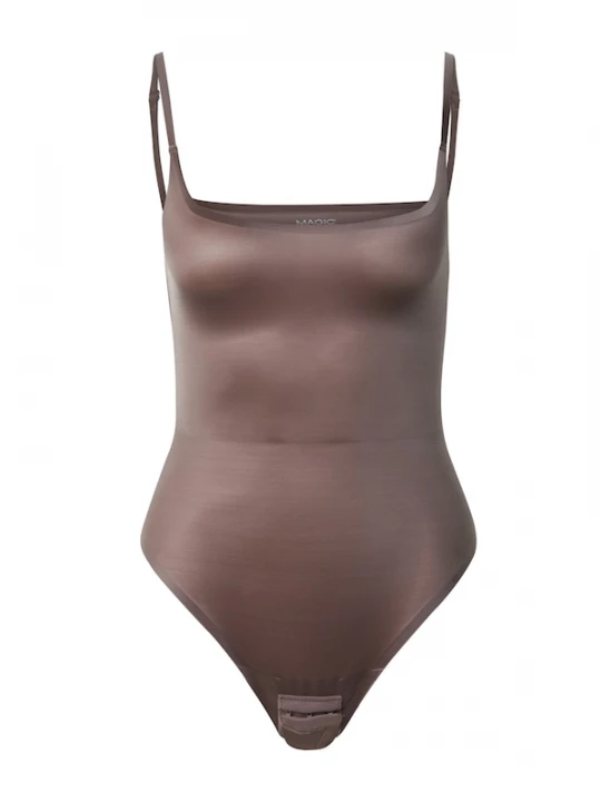 Foto van product MAGIC Bodyfashion Shirt body chocoladebruin