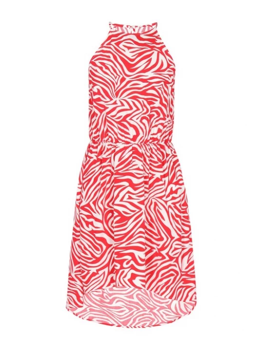 Foto van product MAIRE Zomerjurk 'Spring Summer' rood / wit