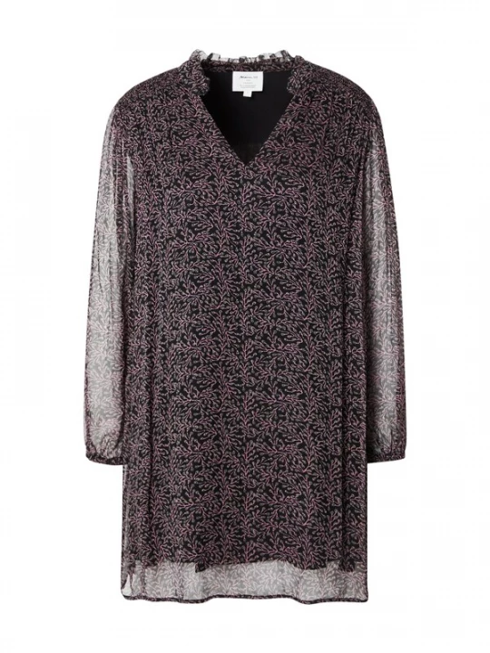 Foto van product Maison 123 Jurk 'MYLENE R IMP' navy / bordeaux