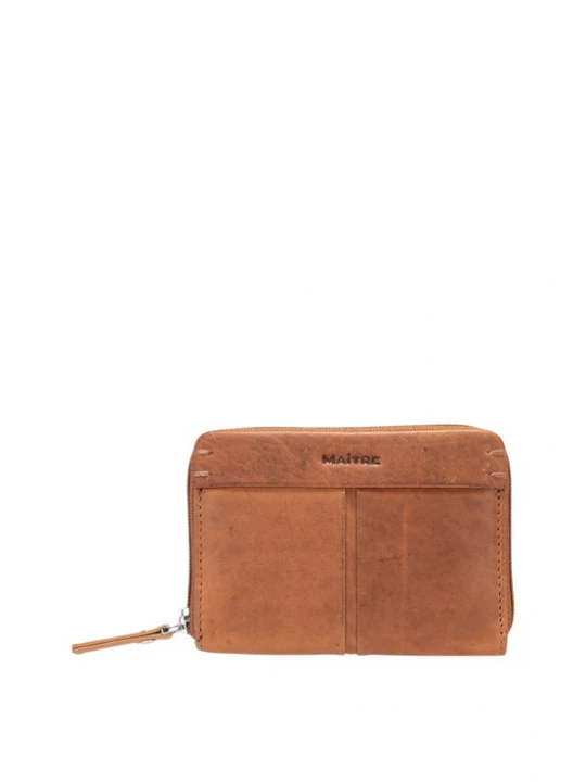 Foto van product Maître Portemonnee 'Birkenfeld' cognac