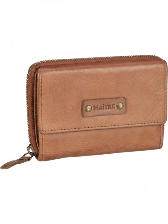 Foto van product Maître Portemonnee 'Steinbach Dagrete' cognac