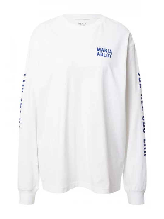 Foto van product MAKIA Shirt 'Joensuu' navy / offwhite