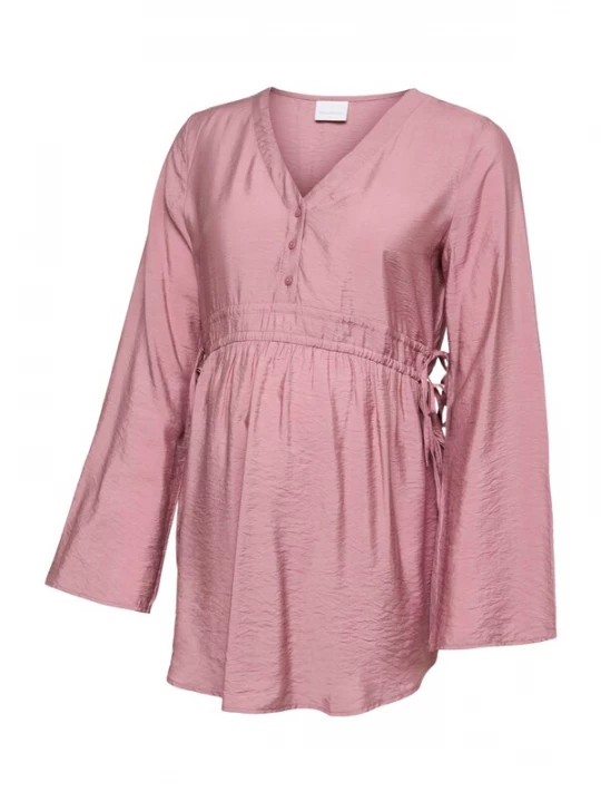Foto van product MAMALICIOUS Blouse 'MLAva Lia' rosa