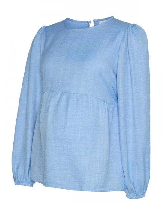 Foto van product MAMALICIOUS Blouse 'MLLIFINA' royal blue / koningsblauw