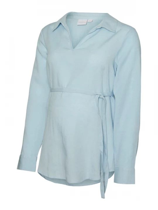 Foto van product MAMALICIOUS Blouse 'MLPETRA' lichtblauw
