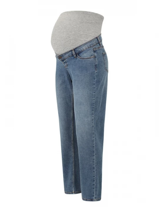 Foto van product MAMALICIOUS Jeans 'MLALBERTE' blauw denim / lichtgrijs