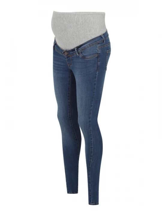 Foto van product MAMALICIOUS Jeans 'MLVancouver' donkerblauw / grijs