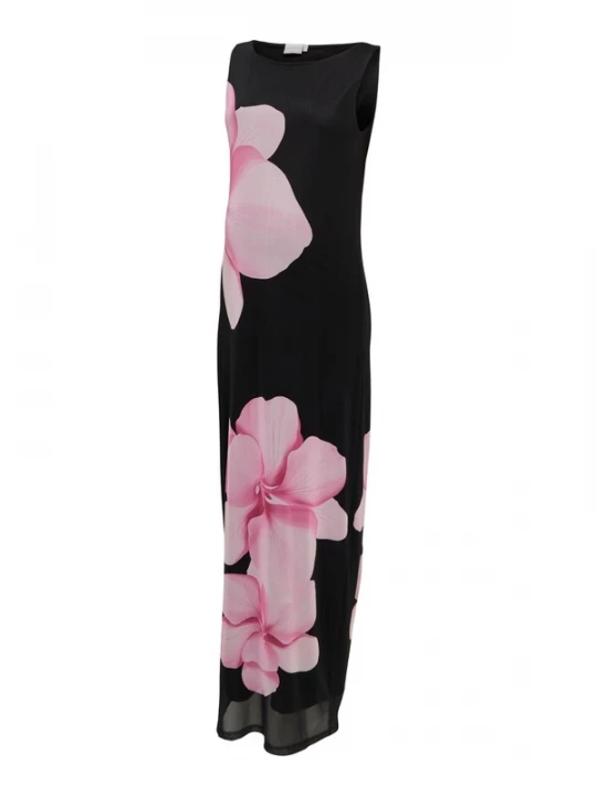 Foto van product MAMALICIOUS Jurk 'MLCasandra' rosa / magenta / zwart