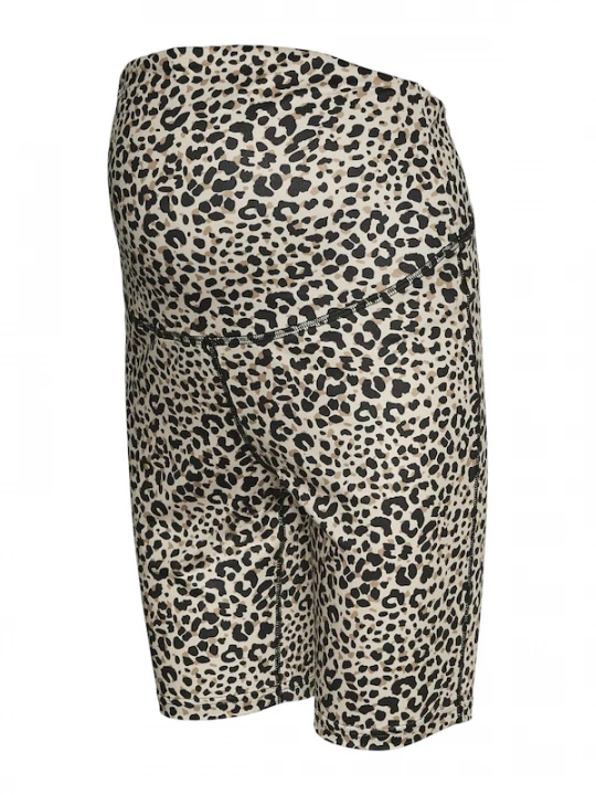 Foto van product MAMALICIOUS Leggings 'MLLOREEL' beige / bruin / zwart