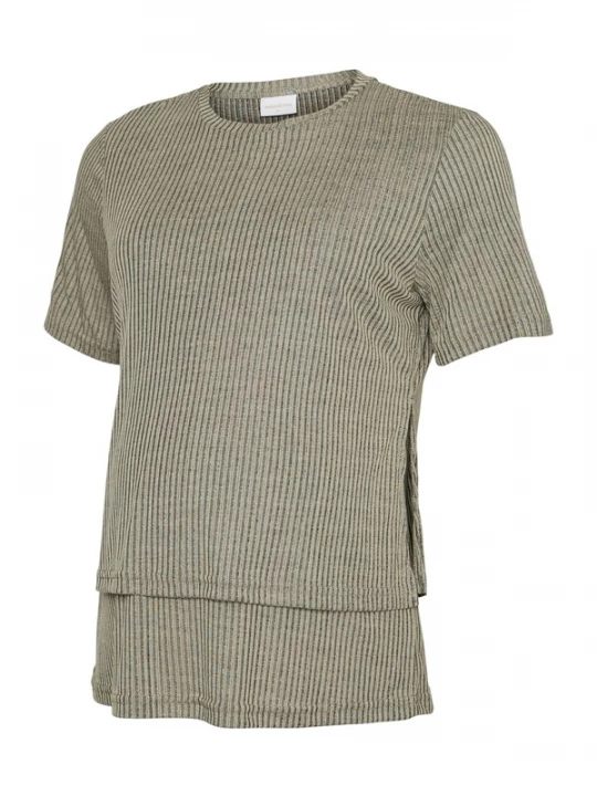 Foto van product MAMALICIOUS Shirt 'MLAnli' greige