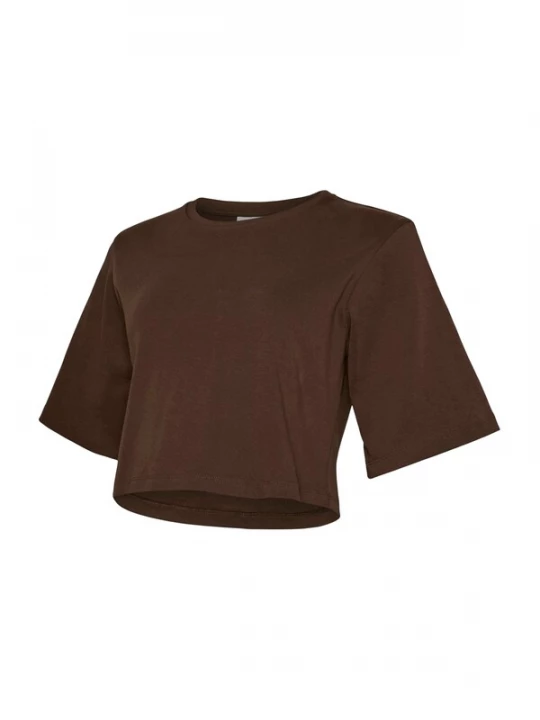 Foto van product MAMALICIOUS Shirt 'MLLANE' chocoladebruin