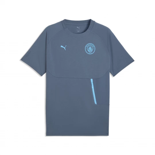 Foto van product Manchester City PUMATECH T-shirt met zakje voor Heren, Blauw