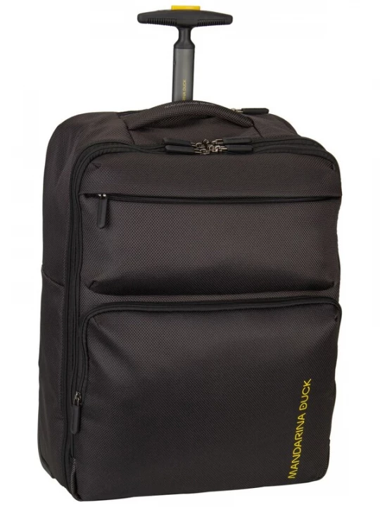 Foto van product MANDARINA DUCK Trolley 'Zephyr' goudgeel / zwart