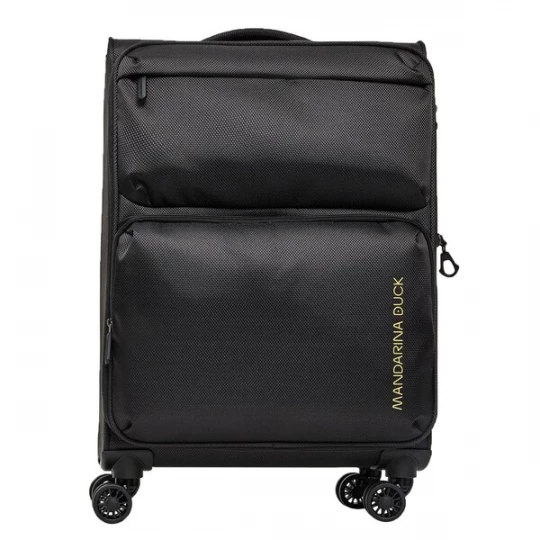 Foto van product MANDARINA DUCK Trolley 'Zephyr' goudgeel / zwart