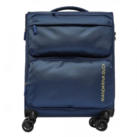 Foto van product MANDARINA DUCK Trolley 'Zephyr' navy / goudgeel