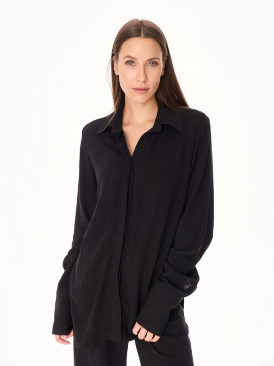 Foto van product mandragora Blouse 'Ora' zwart
