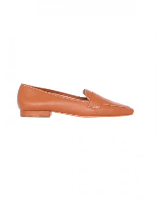 Foto van product Mangara Atelier Instappers 'Cipó en Cuir Caramel' lichtbruin