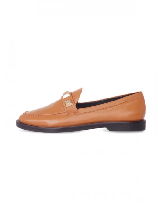 Foto van product Mangara Atelier Mocassins 'Mocassins Caete en cuir Caramel' karamel