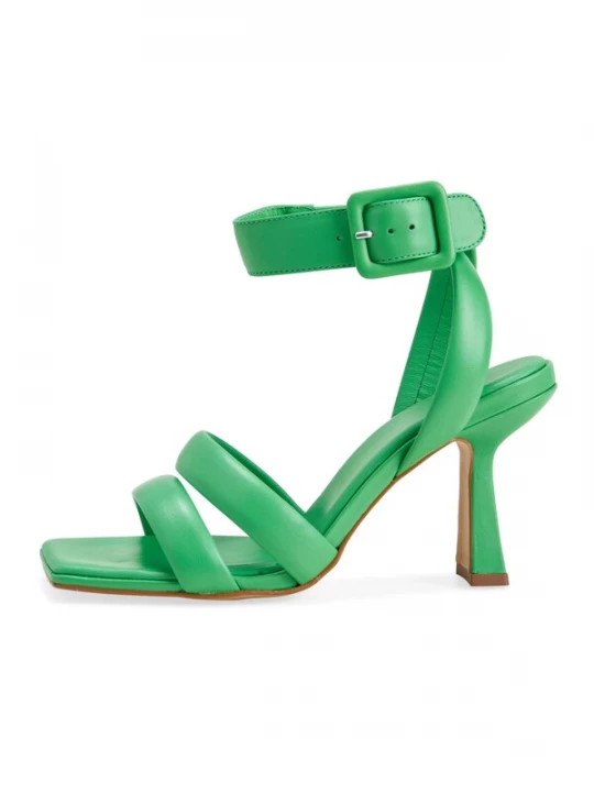 Foto van product Mangara Atelier Sandalen met riem 'Uvaia' groen