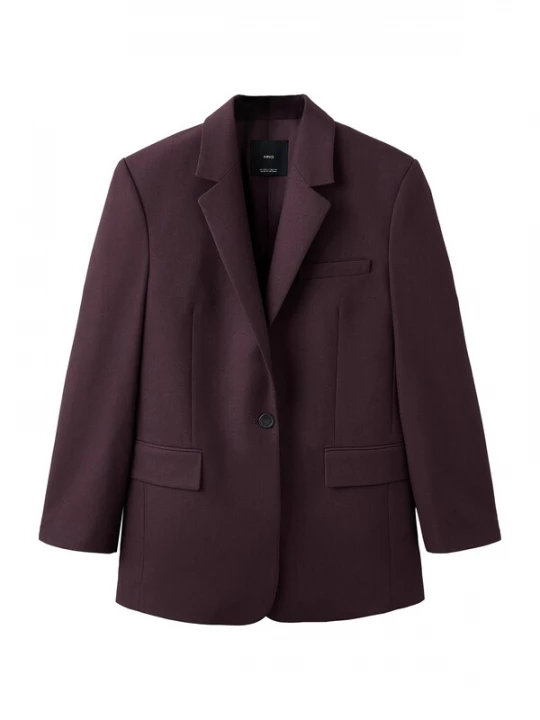 Foto van product MANGO Blazers 'Hidra' wijnrood