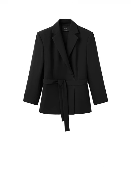 Foto van product MANGO Blazers 'IGUANA' zwart
