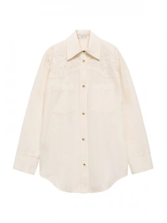 Foto van product MANGO Blouse 'Arizona' crème