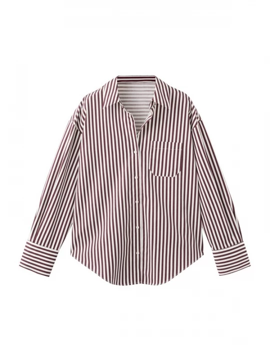 Foto van product MANGO Blouse 'FONTANA' ecru / bordeaux