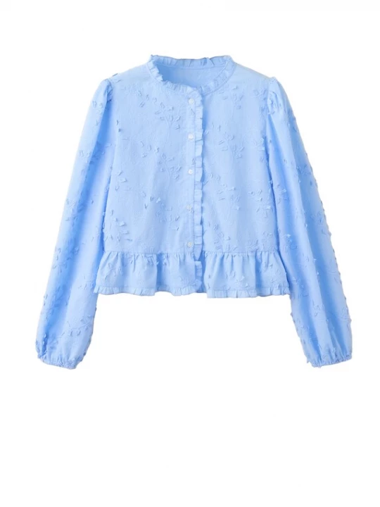 Foto van product MANGO Blouse 'FRESITA' blauw