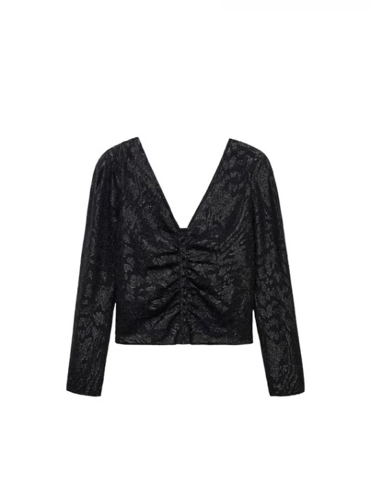 Foto van product MANGO Blouse 'Gloria' zwart
