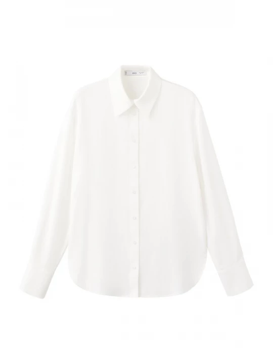 Foto van product MANGO Blouse 'LIMA' lichtbeige