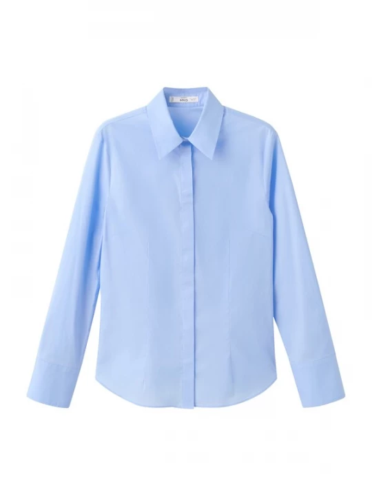 Foto van product MANGO Blouse 'SOFIA' lichtblauw