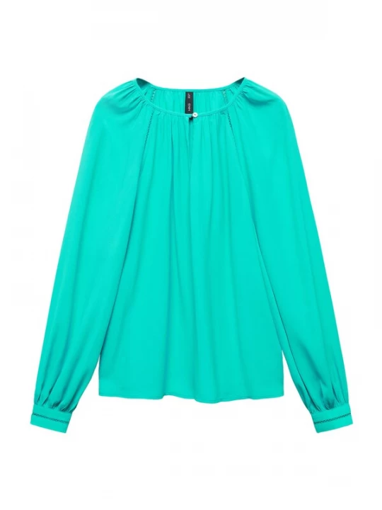 Foto van product MANGO Blouse turquoise