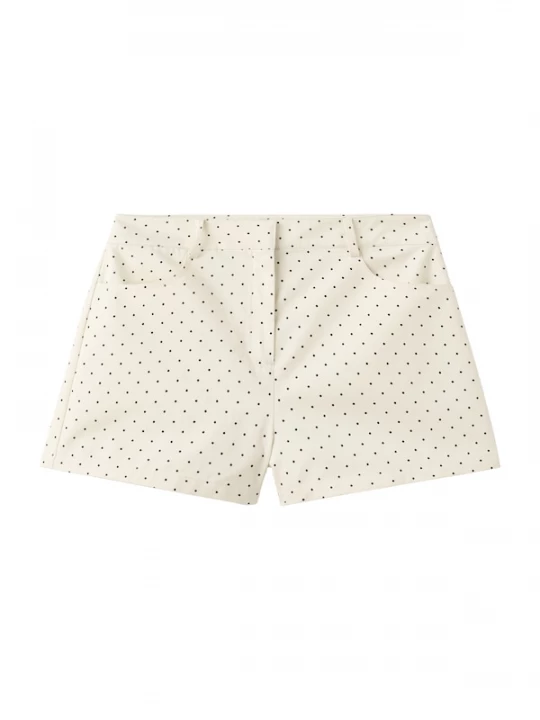 Foto van product MANGO Broek beige / zwart