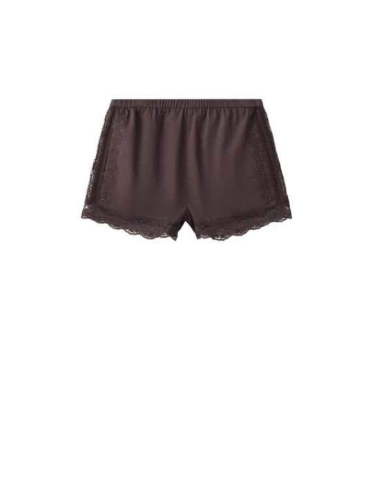 Foto van product MANGO Broek 'LALA' donkerbruin