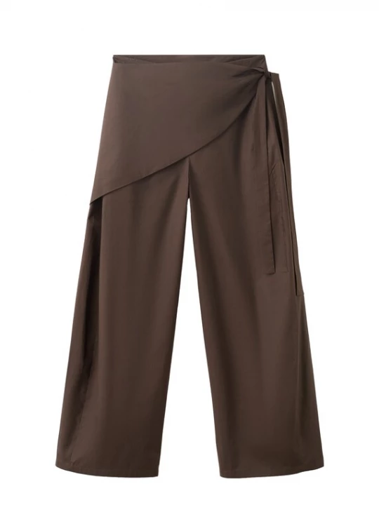 Foto van product MANGO Broek 'MILOS' chocoladebruin