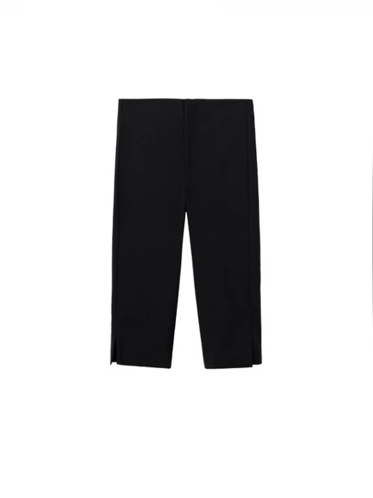 Foto van product MANGO Broek 'PICCOLA' zwart