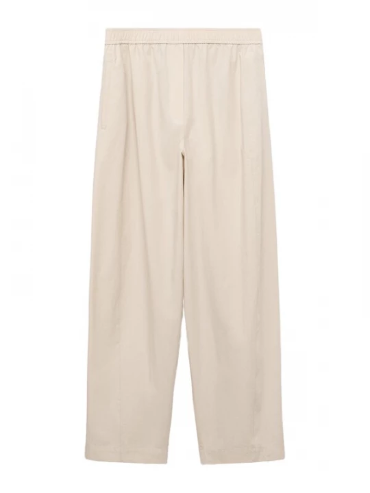 Foto van product MANGO Broek 'Willy' beige