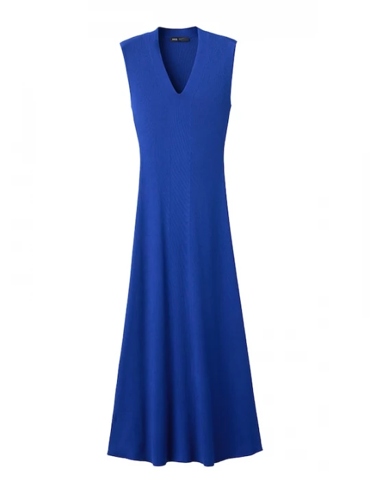 Foto van product MANGO Gebreide jurk 'CLARISA' blauw