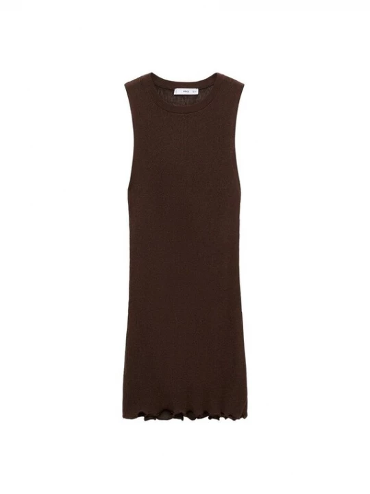 Foto van product MANGO Gebreide jurk 'Marylin' bruin