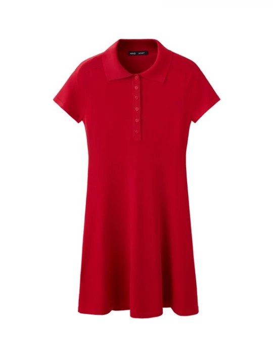 Foto van product MANGO Gebreide jurk 'VINTAGE' rood