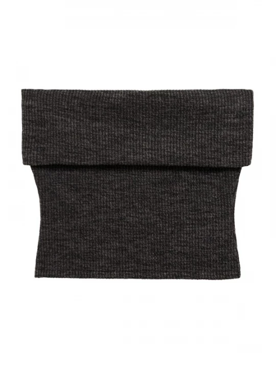 Foto van product MANGO Gebreide top 'NECA' donkergrijs