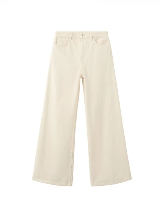 Foto van product MANGO Jeans 'Belle' lichtbeige