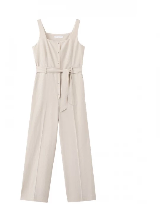 Foto van product MANGO Jumpsuit sand