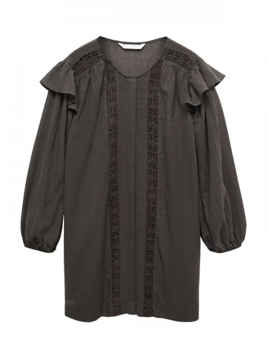 Foto van product MANGO Jurk 'Charlote' antraciet