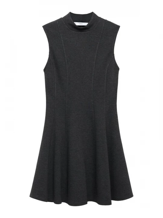 Foto van product MANGO Jurk 'DENVER' donkergrijs